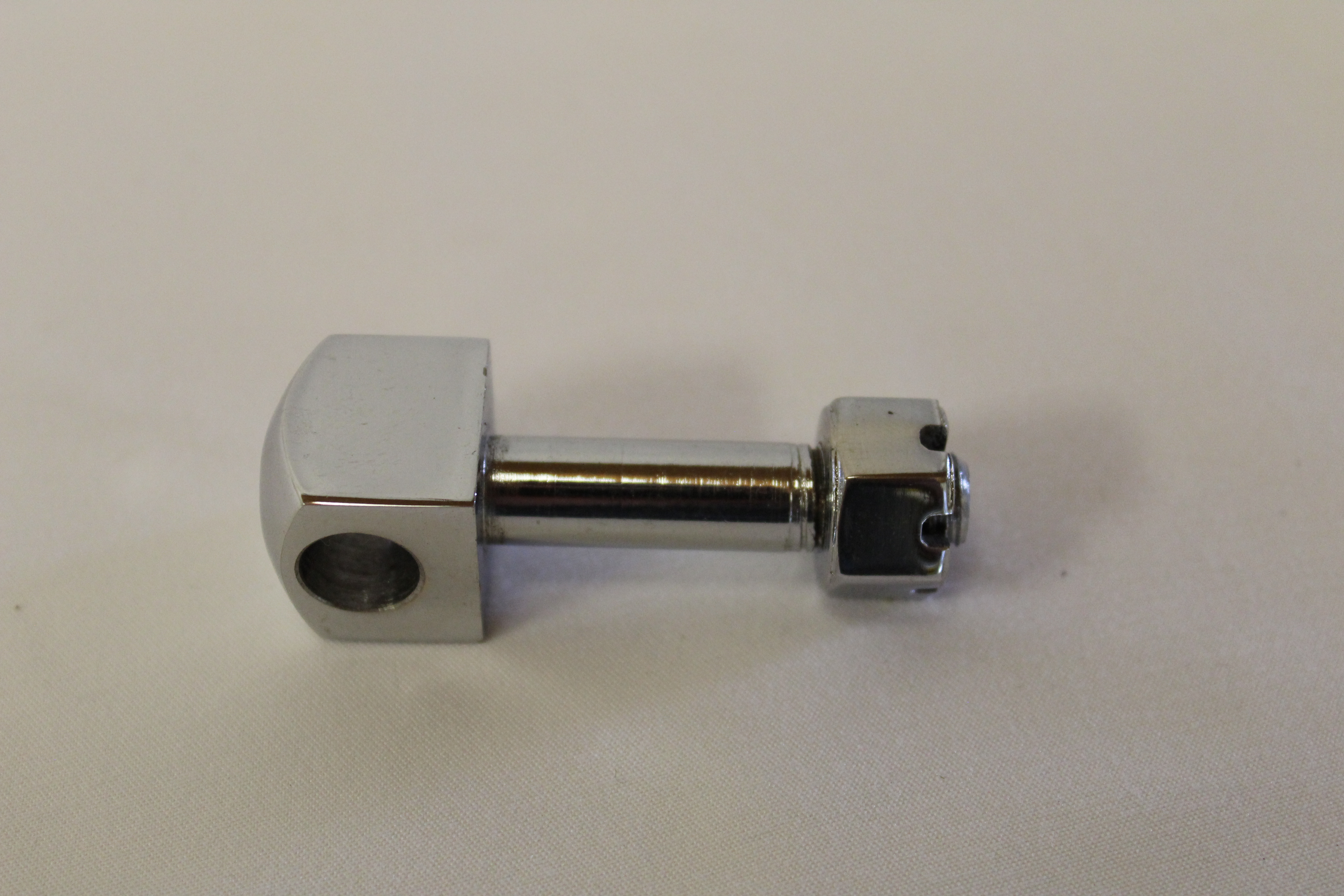 Lenkstockhalter mit Schraube Chrom