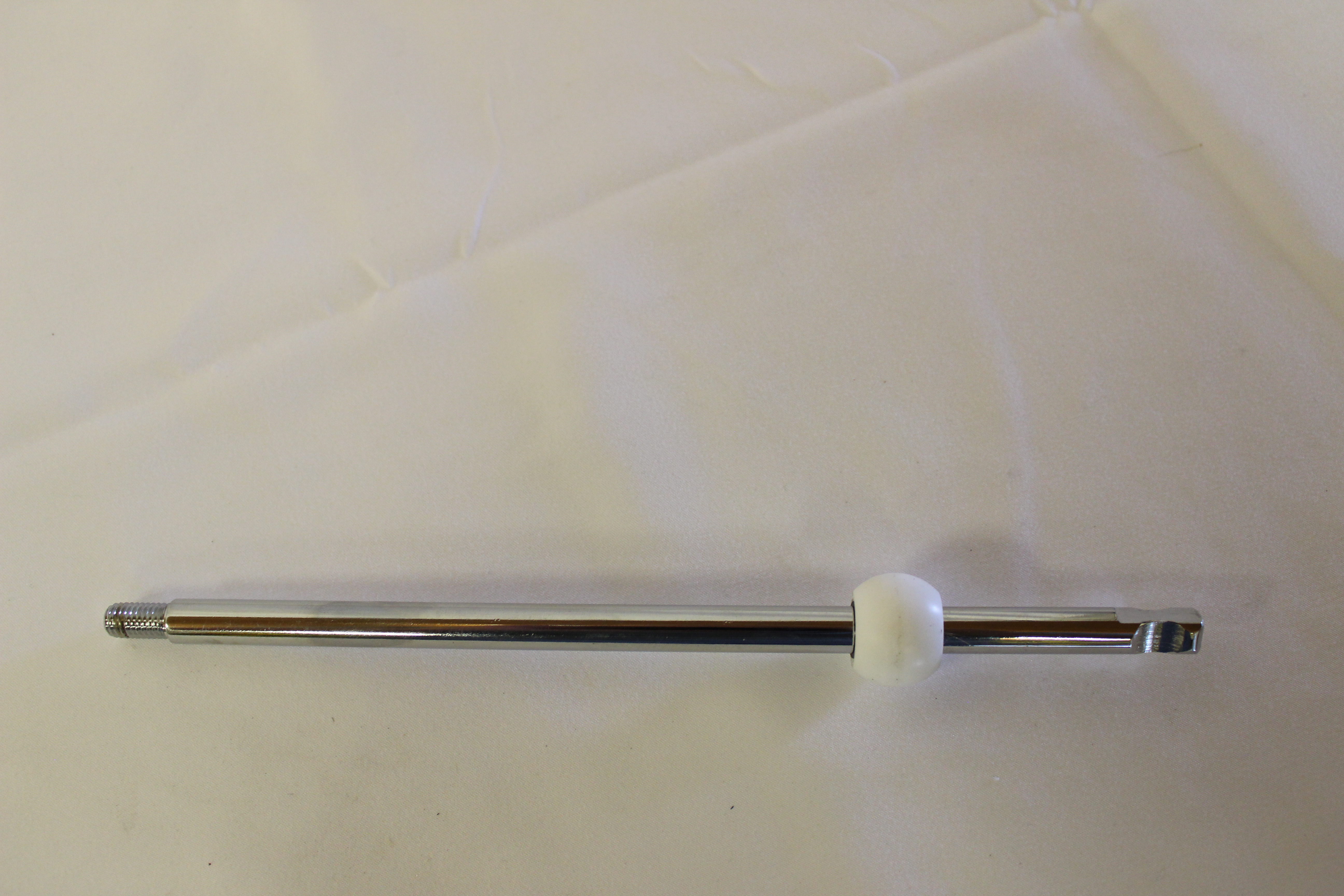 Schalthebel Chrom kpl mit Kugel u. Knopf in