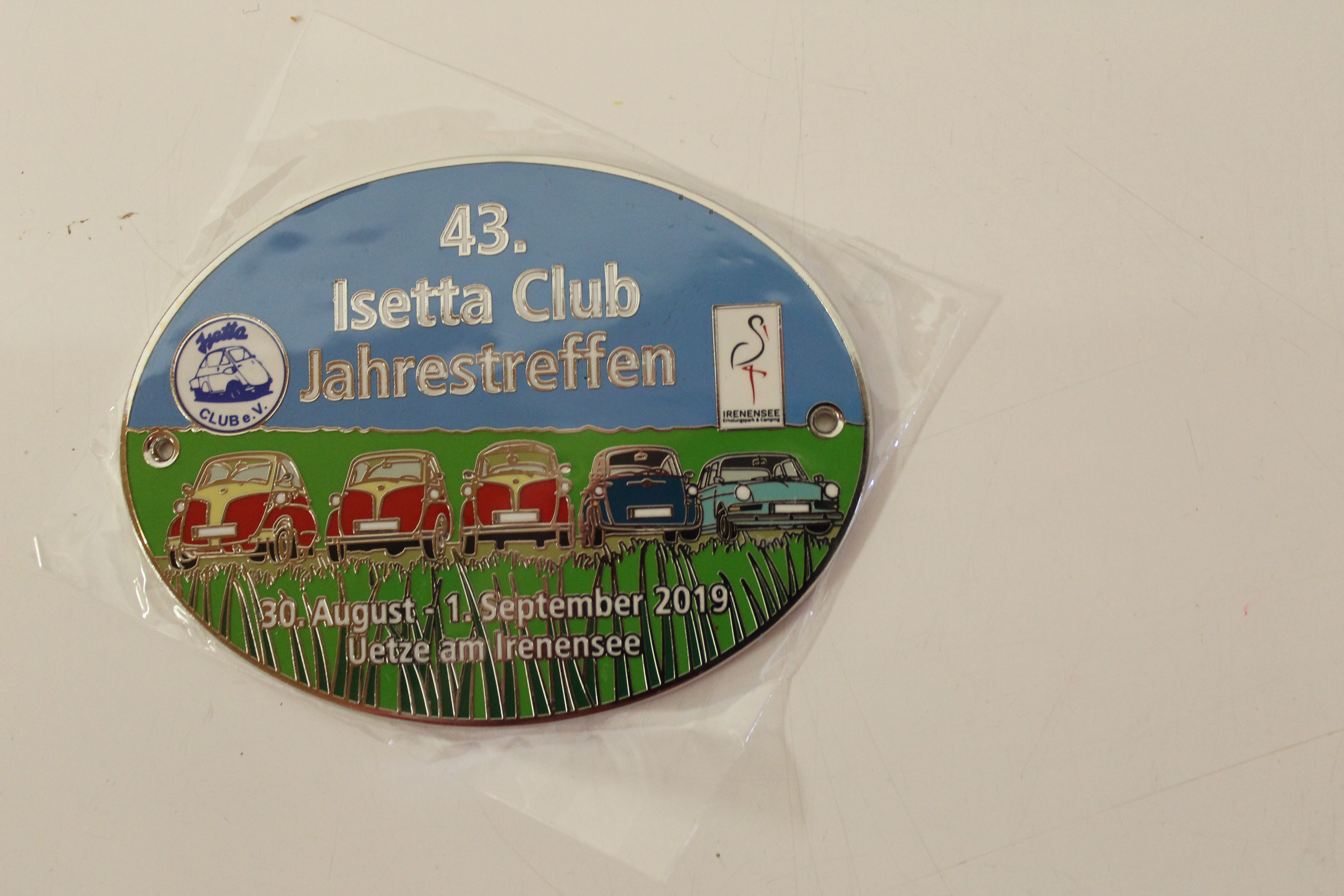 Plakette Jahrestreffen Uetze 2019