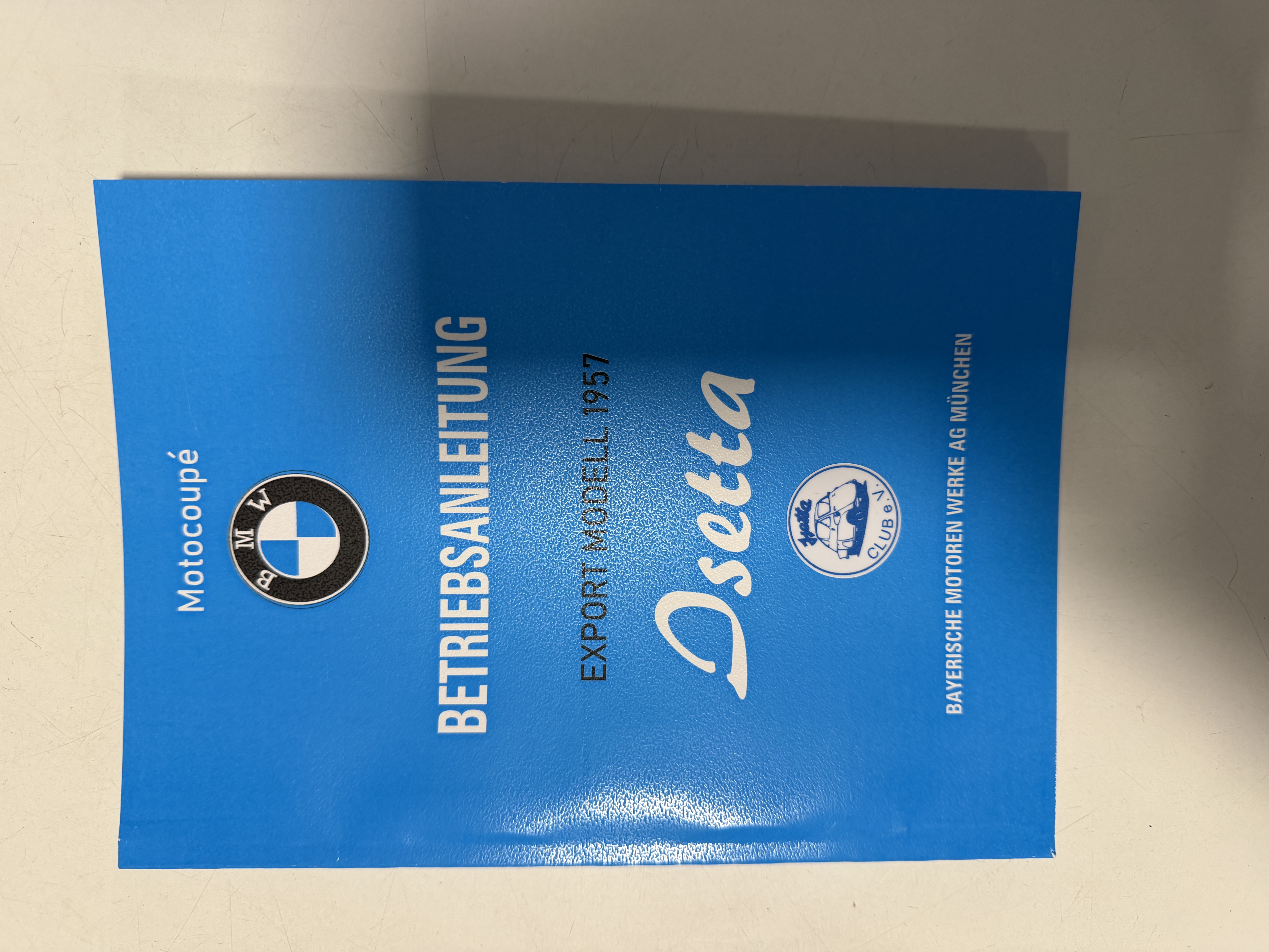 Betriebsanleitung Isetta (Nachdruck)