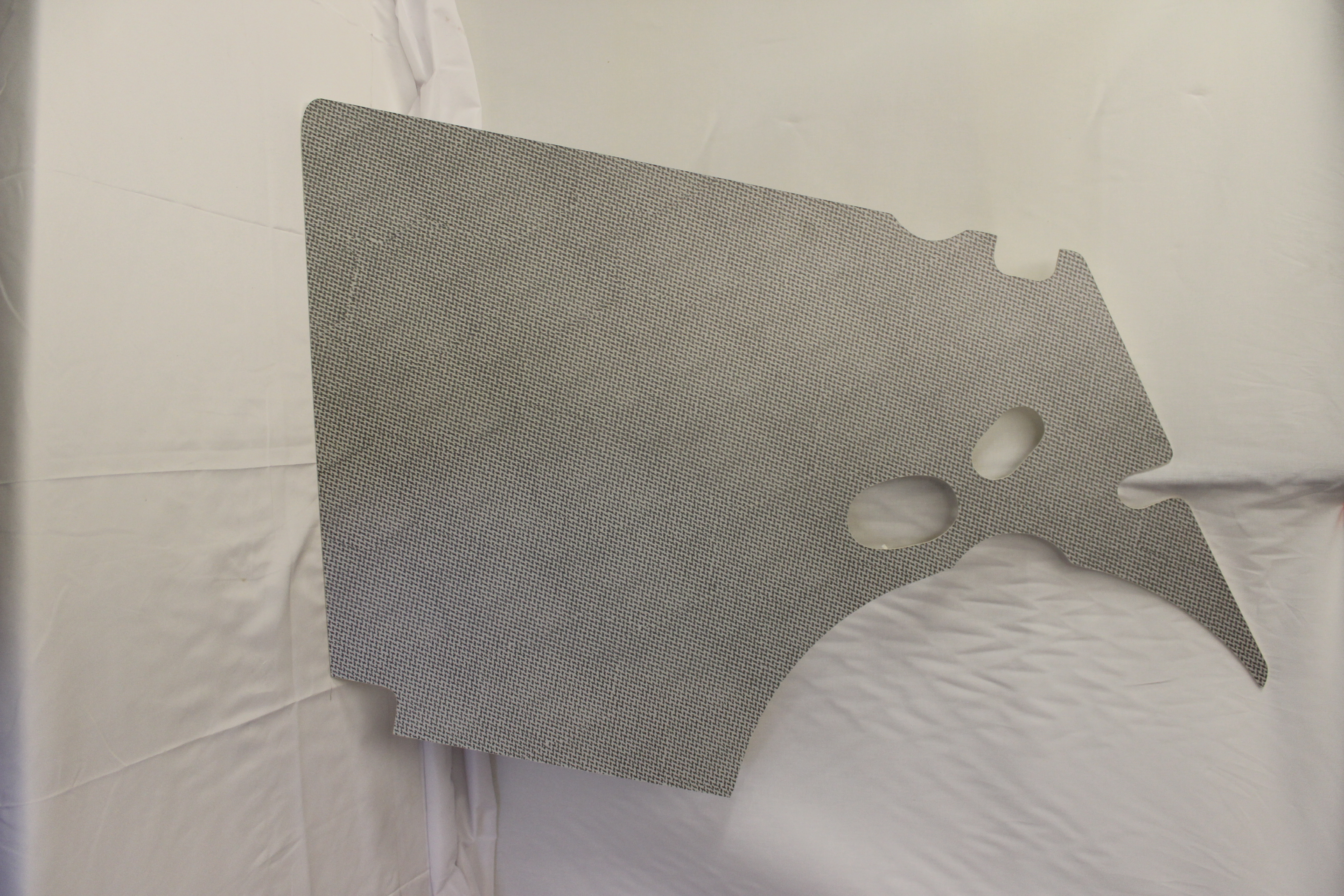 Innenverkleidung links Grau bedruckt