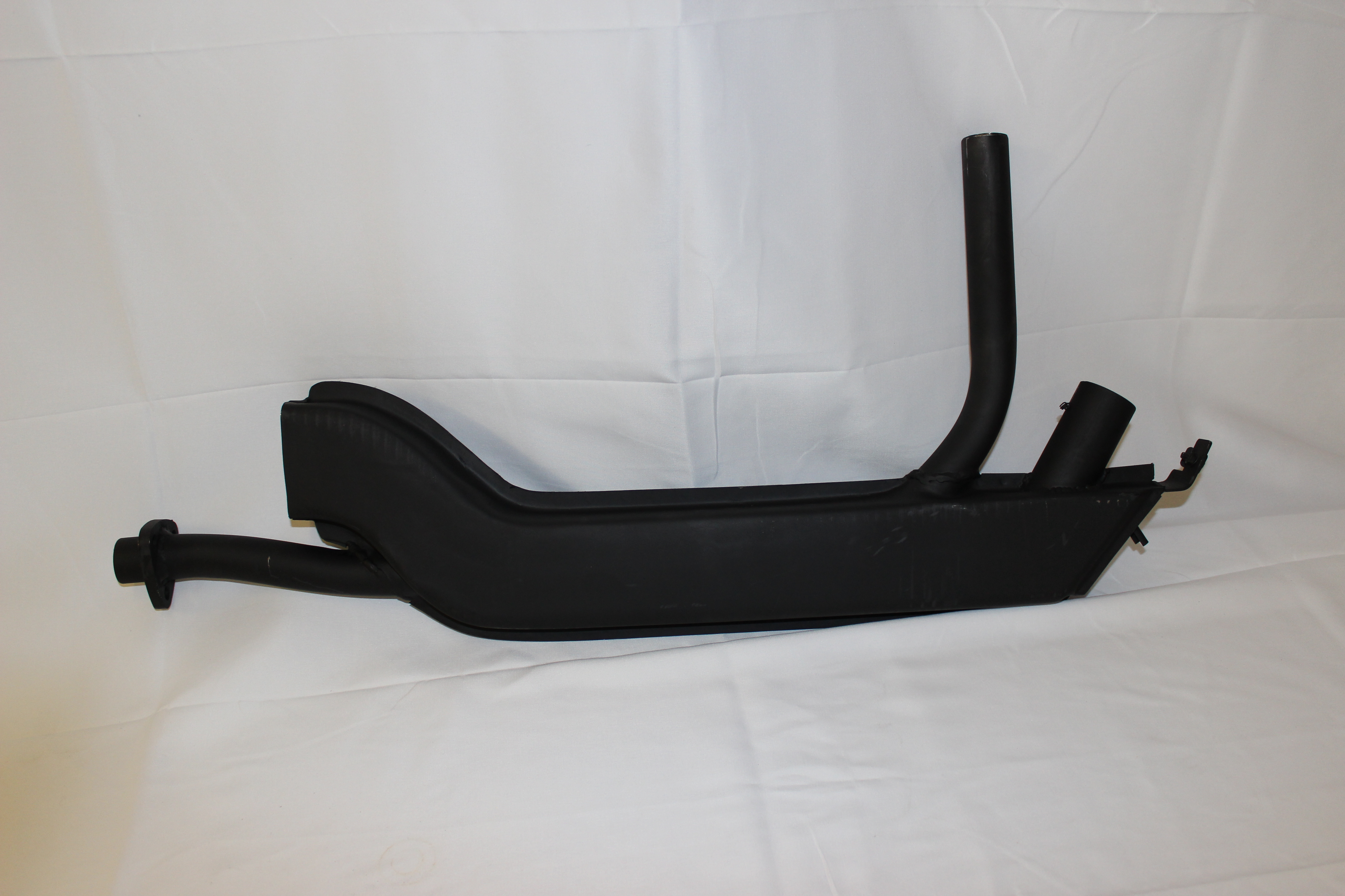 Krümmerrohr mit Heizkasten