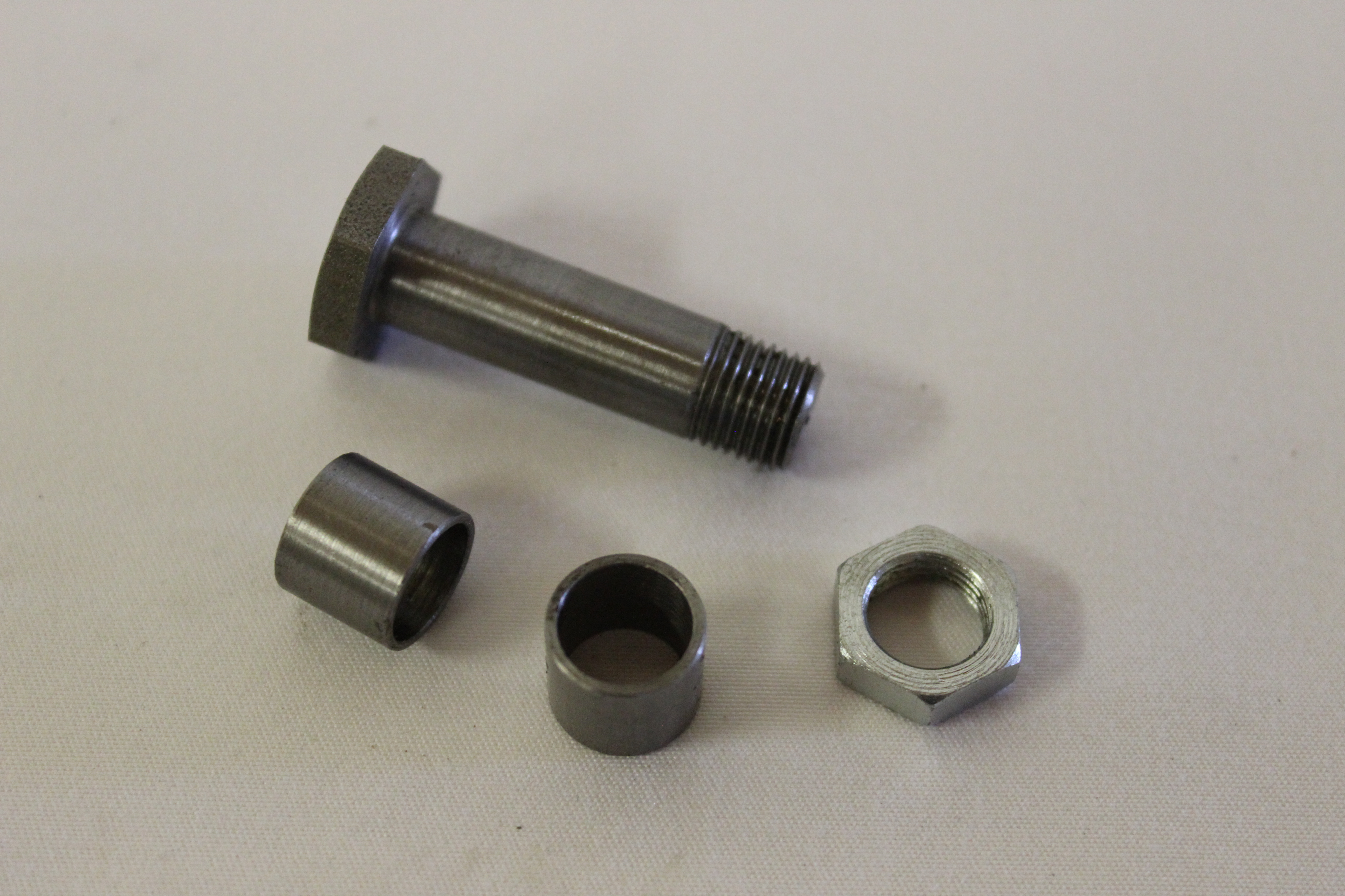 Schraube Hülse und Mutter