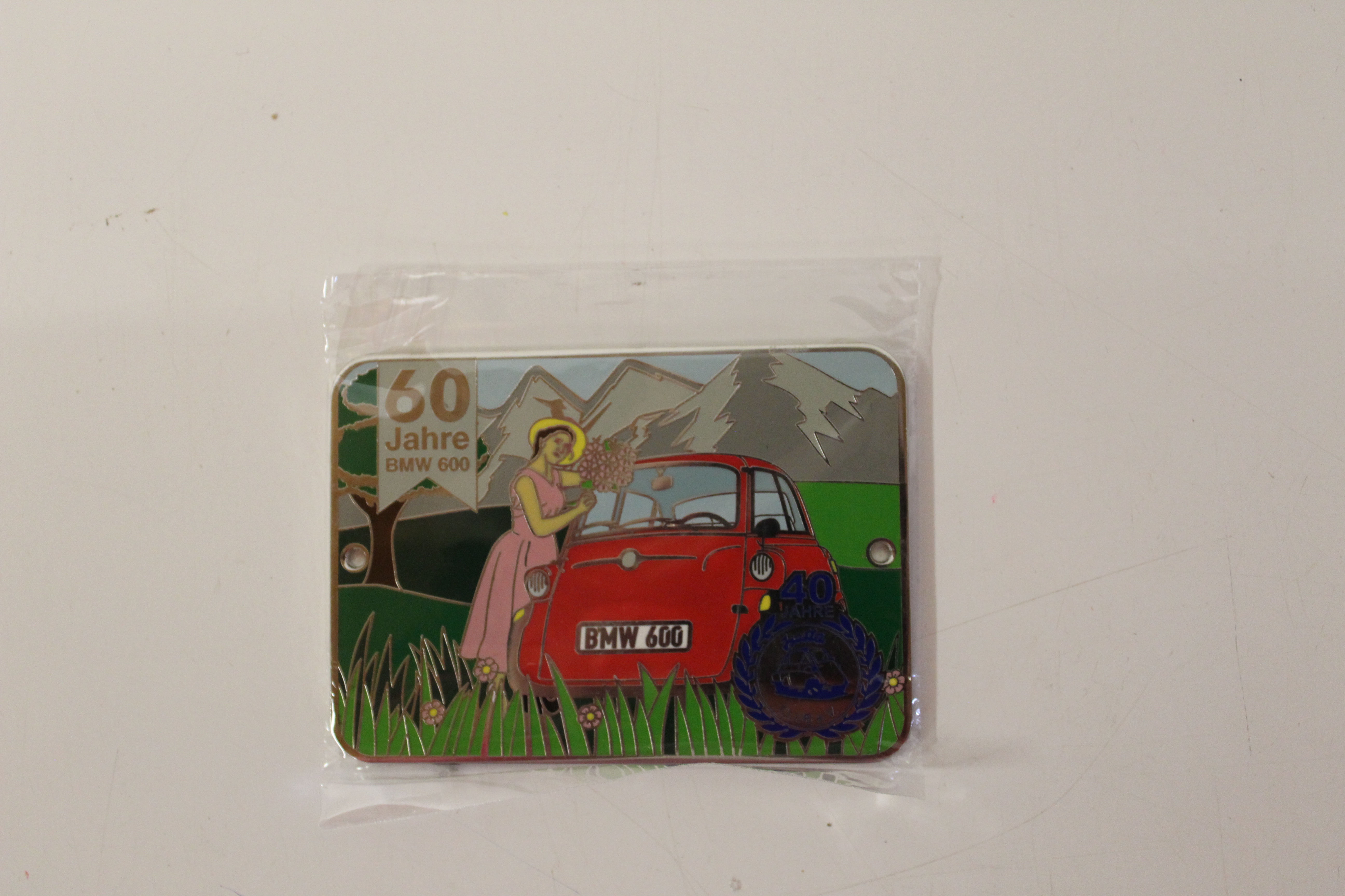 Plakette 60 Jahre 600er