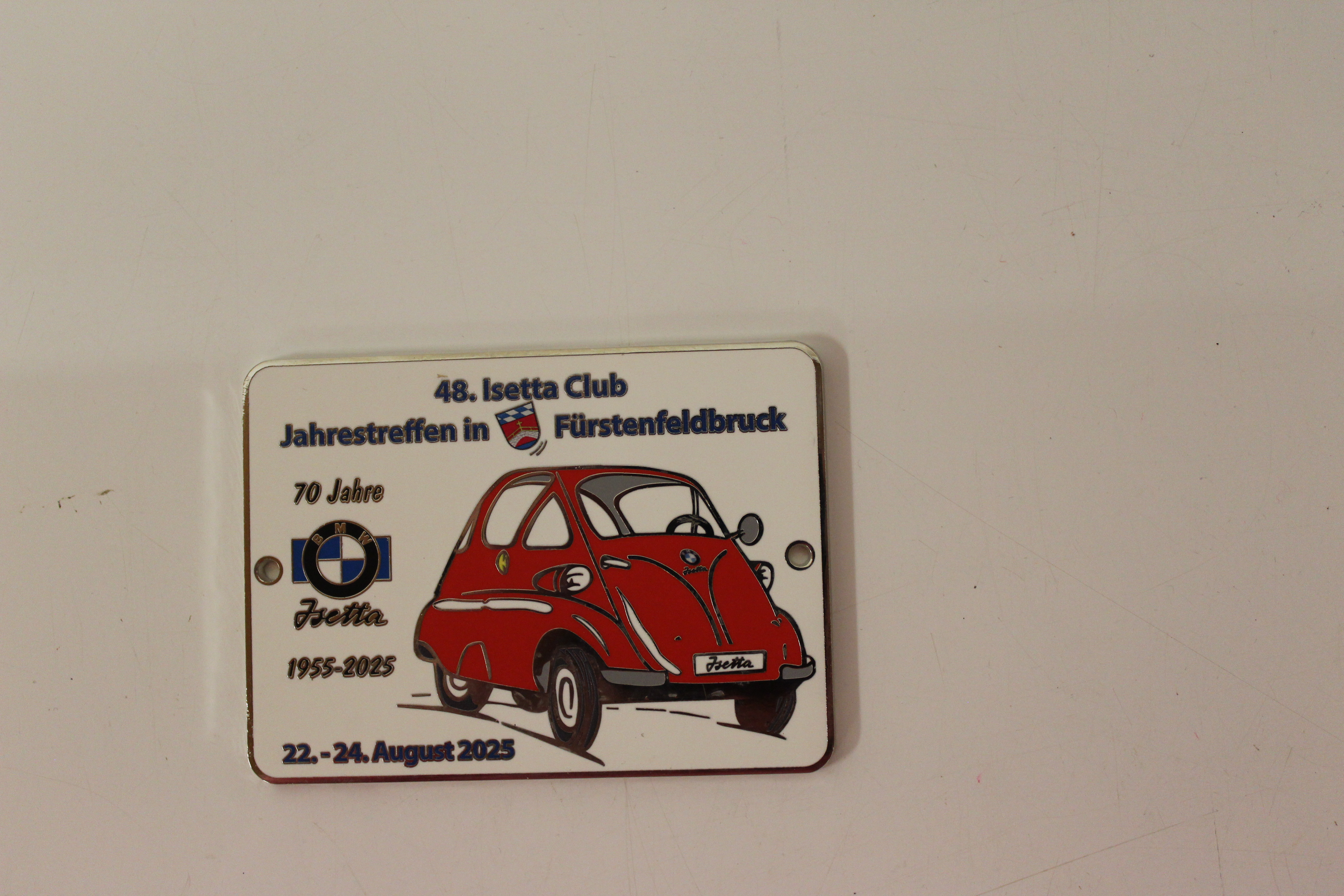 Plakette Jahrestreffen Fürstenfeldbruck 2025