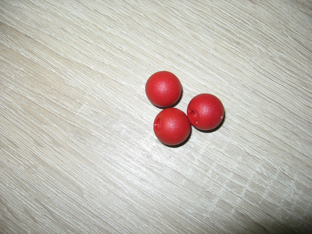 Kugelknopf Heizung rot