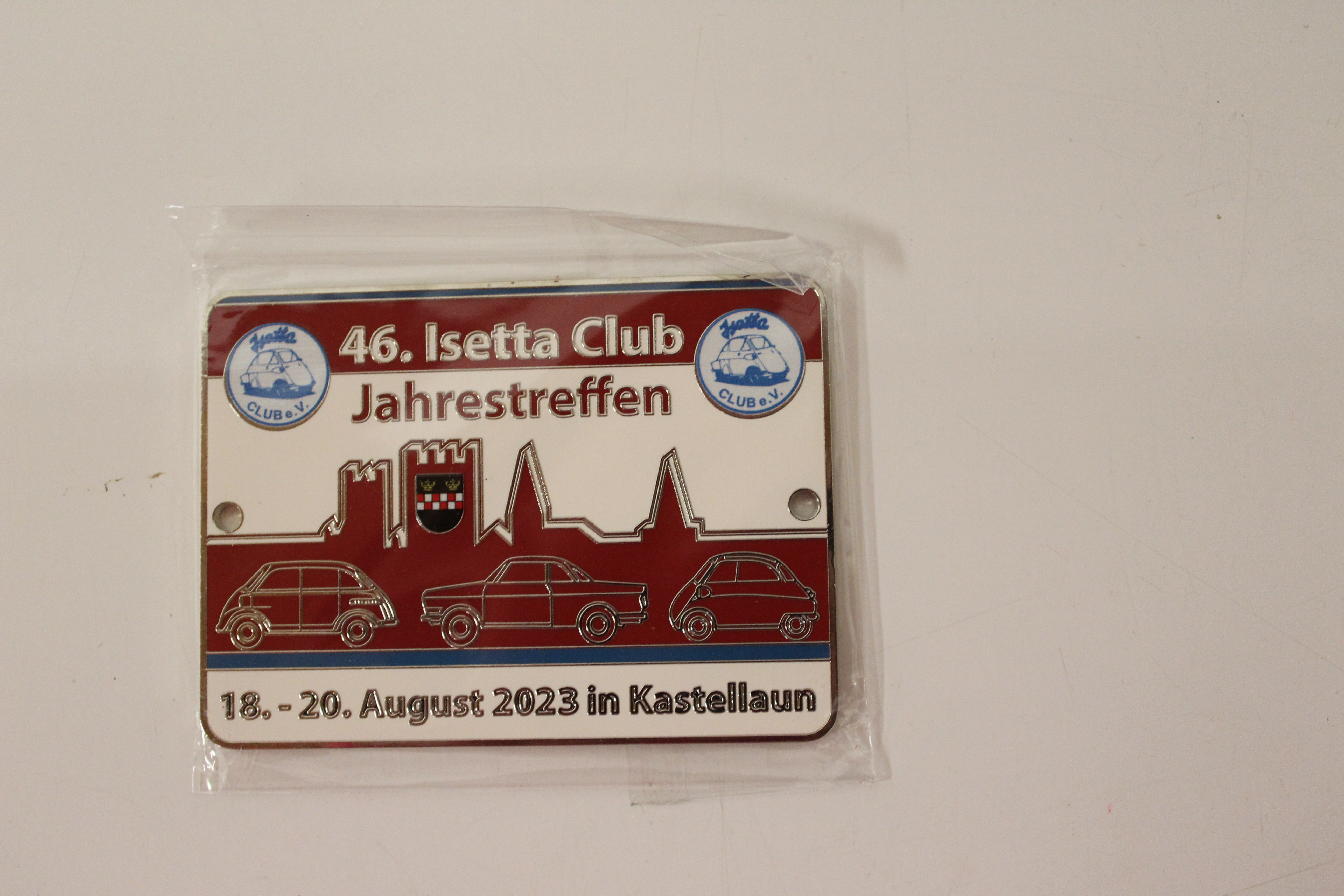 Plakette Jahrestreffen Kastellaun 2023