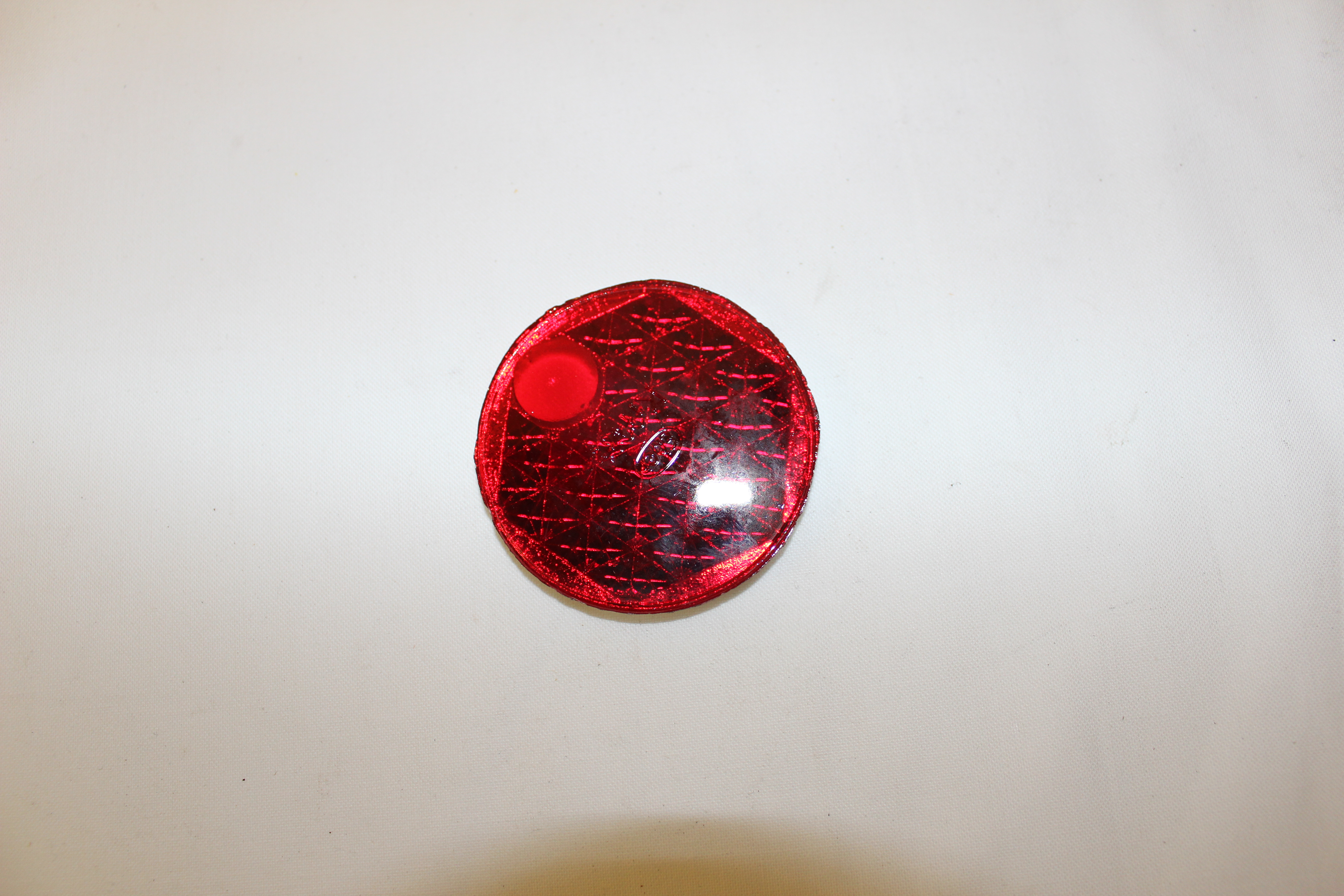 Schlußlichtglas, mit Prüfzeichen, Isetta