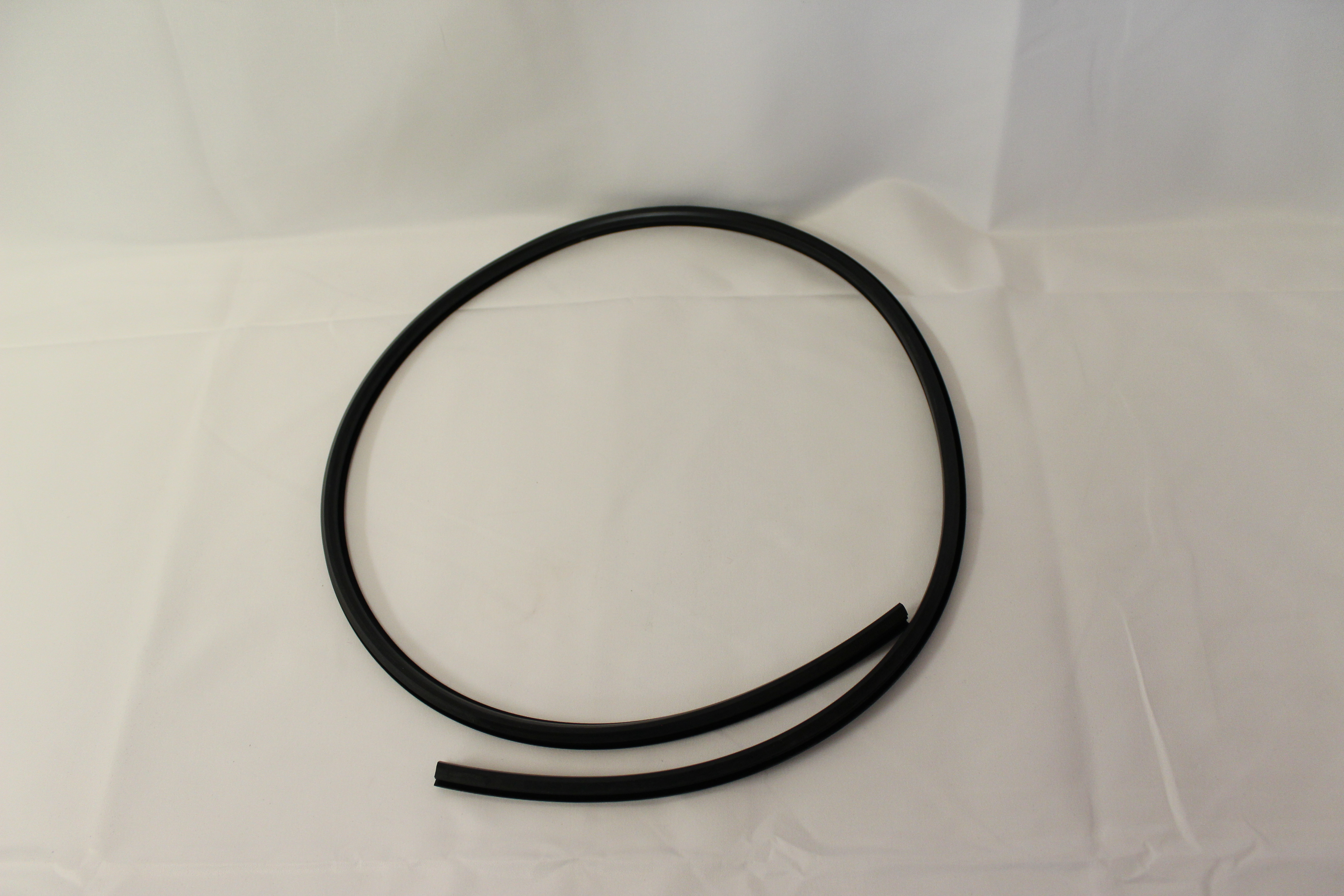 Profil-Füllstreifen für Samtschiene, schwarz,